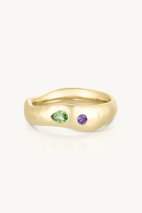 TONI MAY WILLA RING - APATITE/GOLD