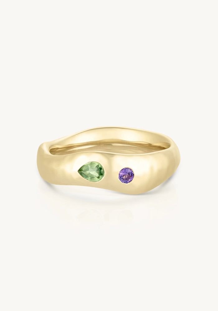 TONI MAY WILLA RING - APATITE/GOLD