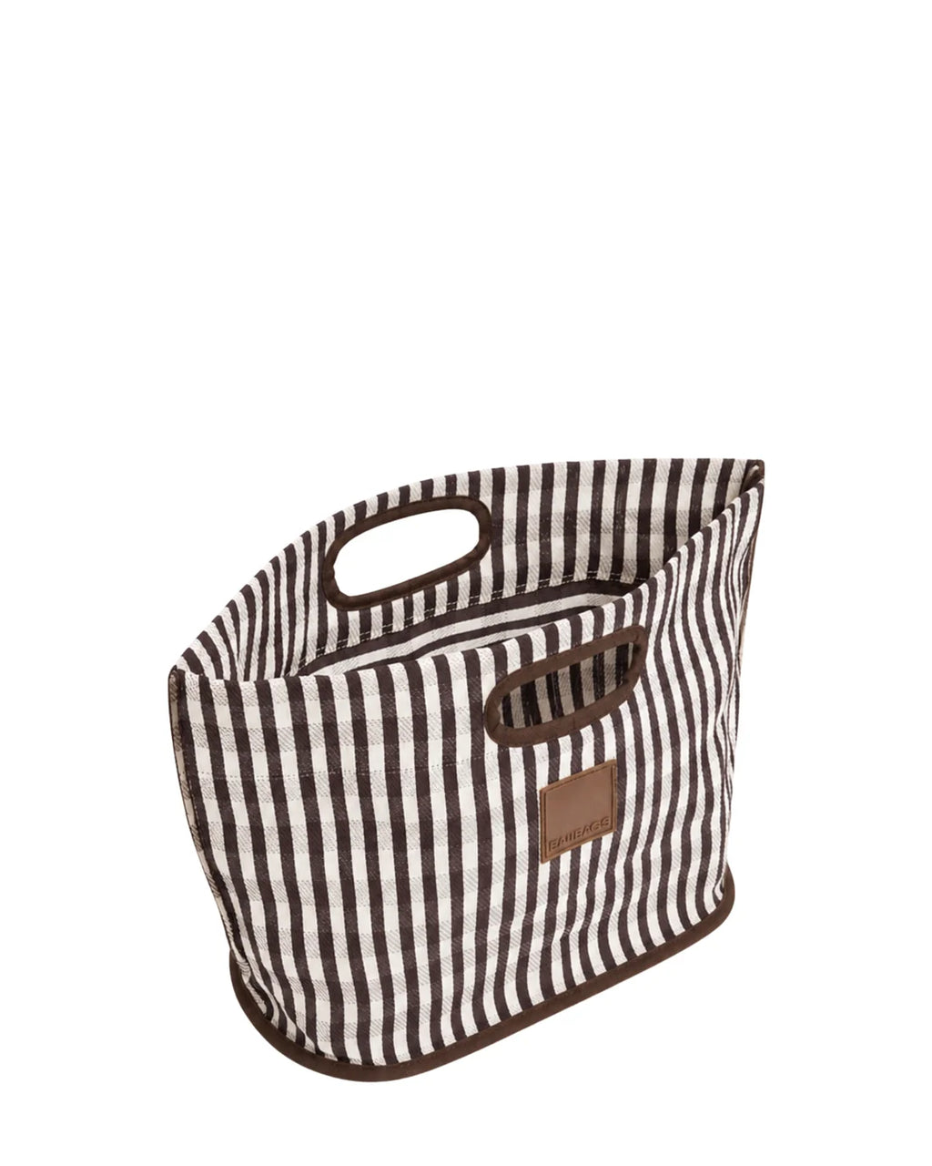 EAU BAGS MIDI BUCKET - MARRON PRINT