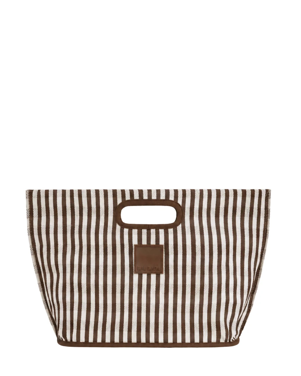 EAU BAGS MIDI BUCKET - MARRON PRINT