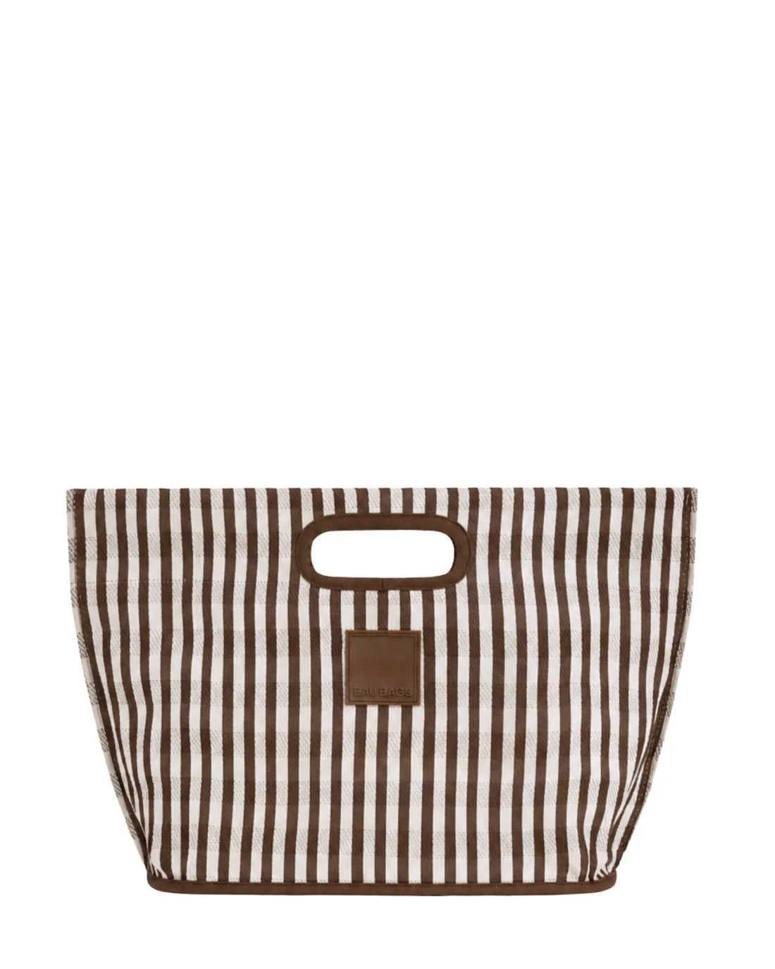 EAU BAGS MIDI BUCKET - MARRON PRINT