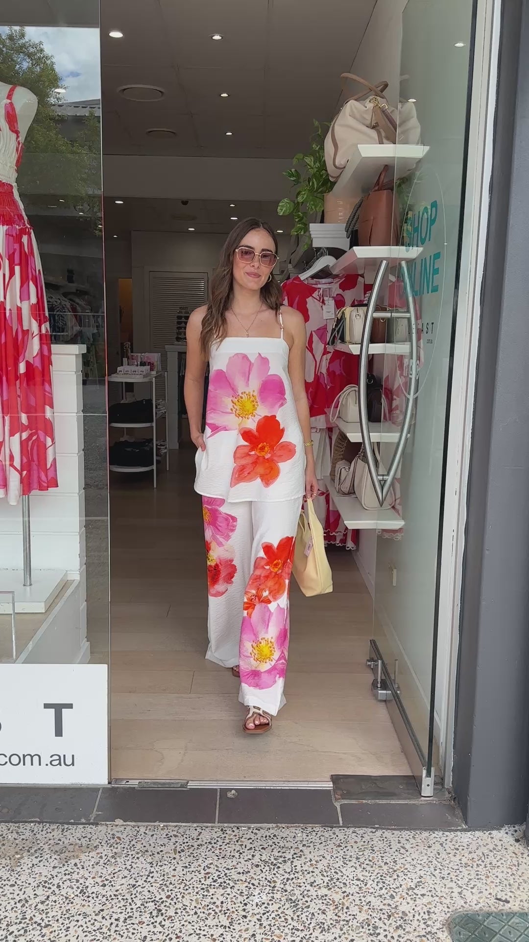 RHEA RELAXED PANT - FLORAL PRINT