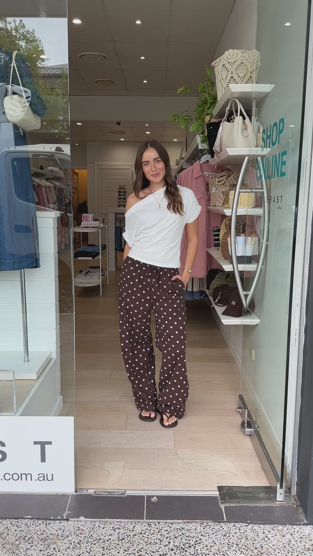 JADA OFF THE SHOULDER TANK - WHITE