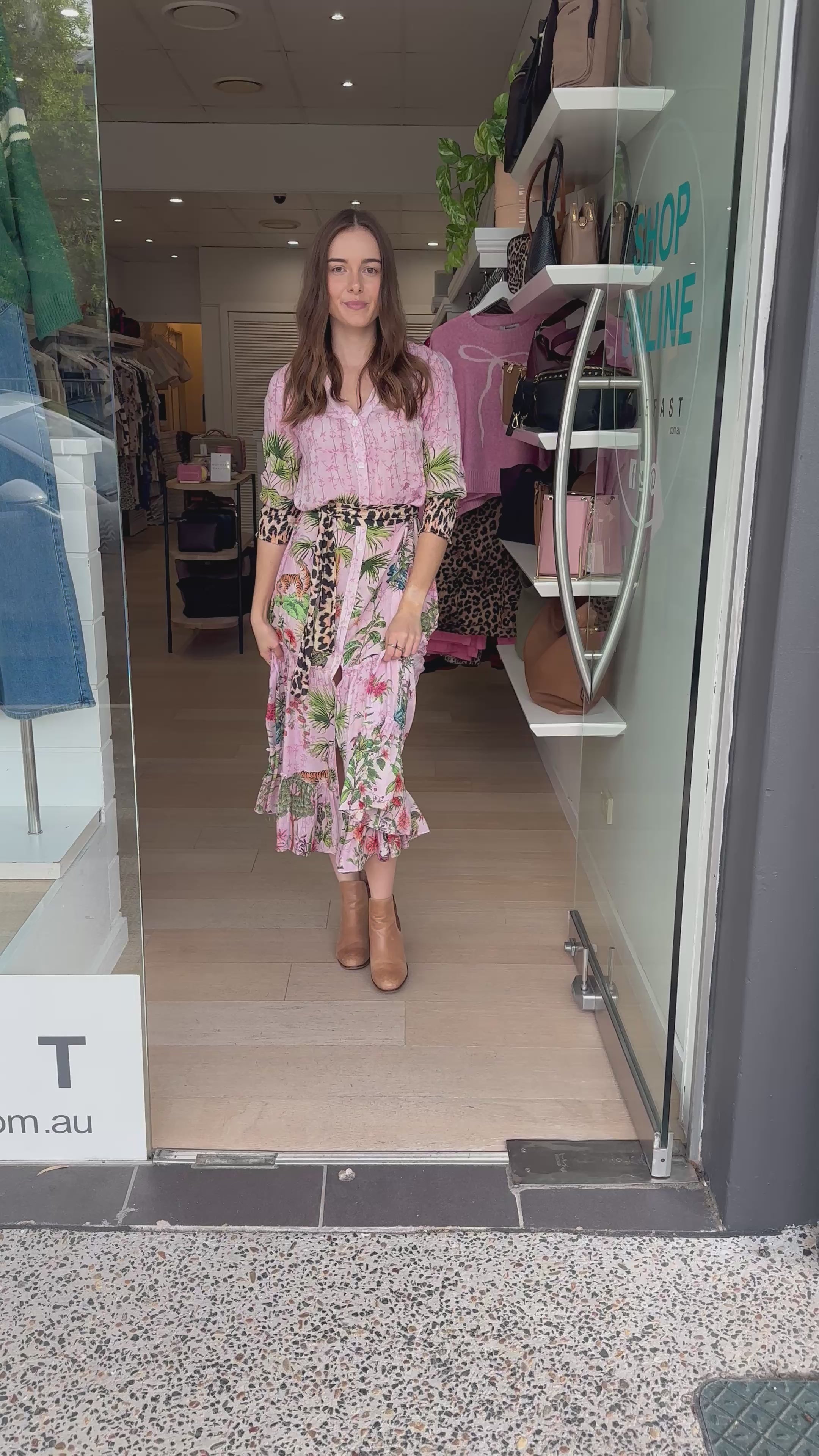 RUBY YAYA NOUVEAU MAXI - PINK PRINT