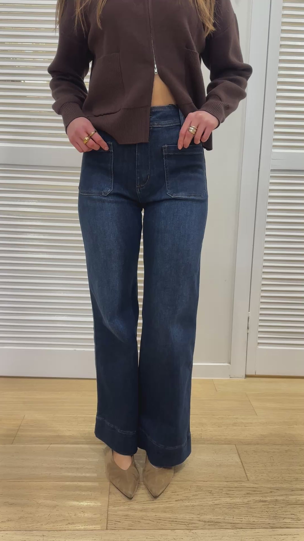KENNY STRAIGHT LEG JEAN - DARK INDIGO
