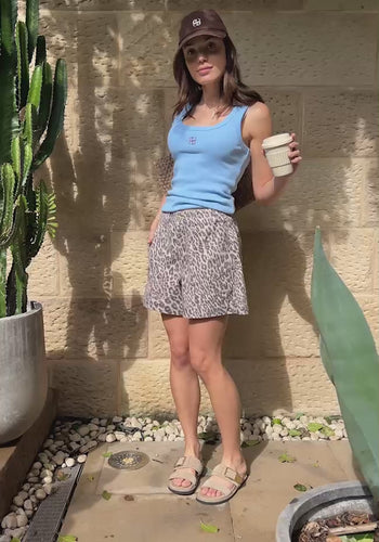 CERES LIFE CONTOUR SCOOP TANK - POWDER BLUE