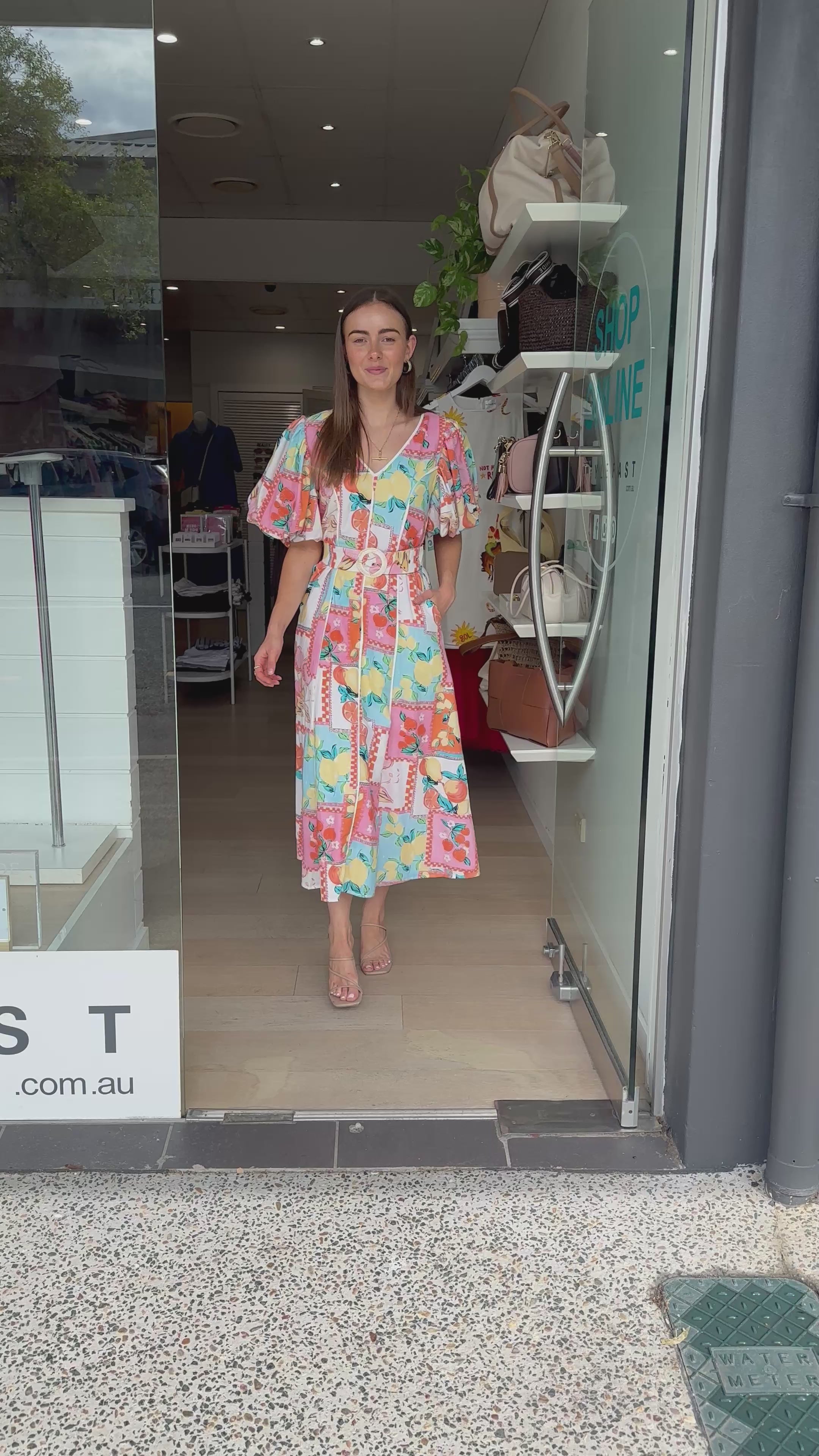 AMELIE MAXI DRESS - MULTI FLORAL