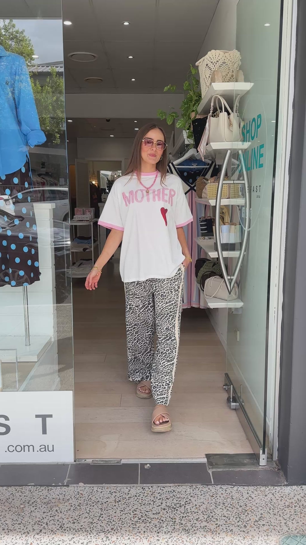 BY FRANKIE MOTHER TEE - WHITE