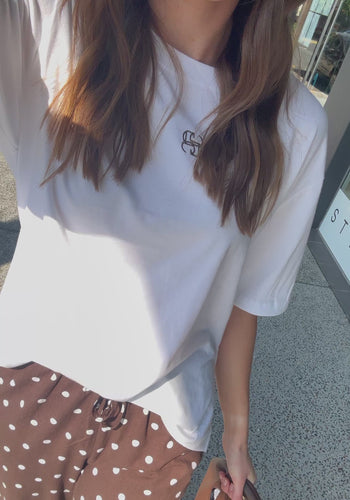 CERES LIFE RESORT PANT - CHOC POLKA DOT