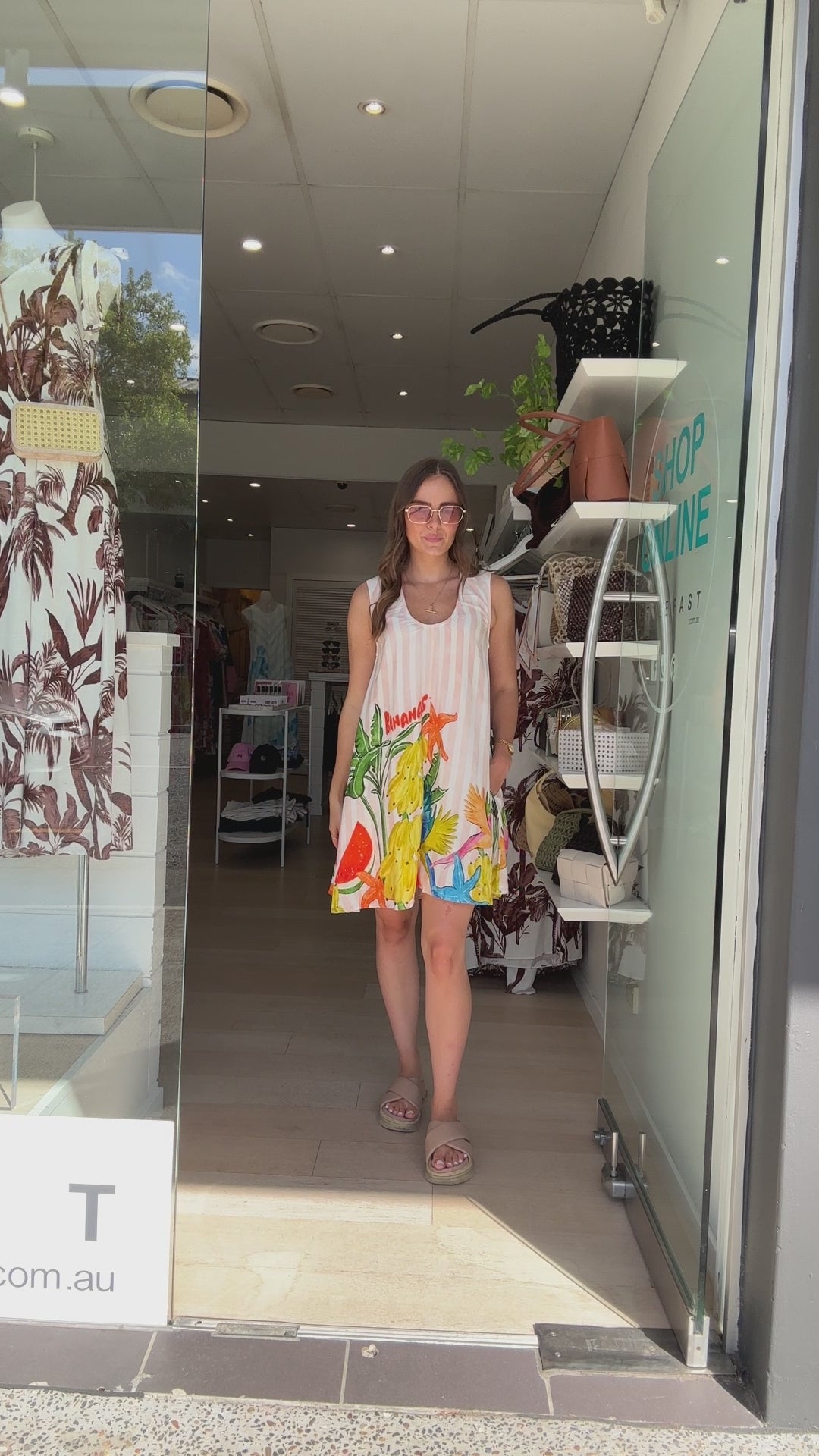 SUNHAVEN MINI DRESS - SUMMER PRINT