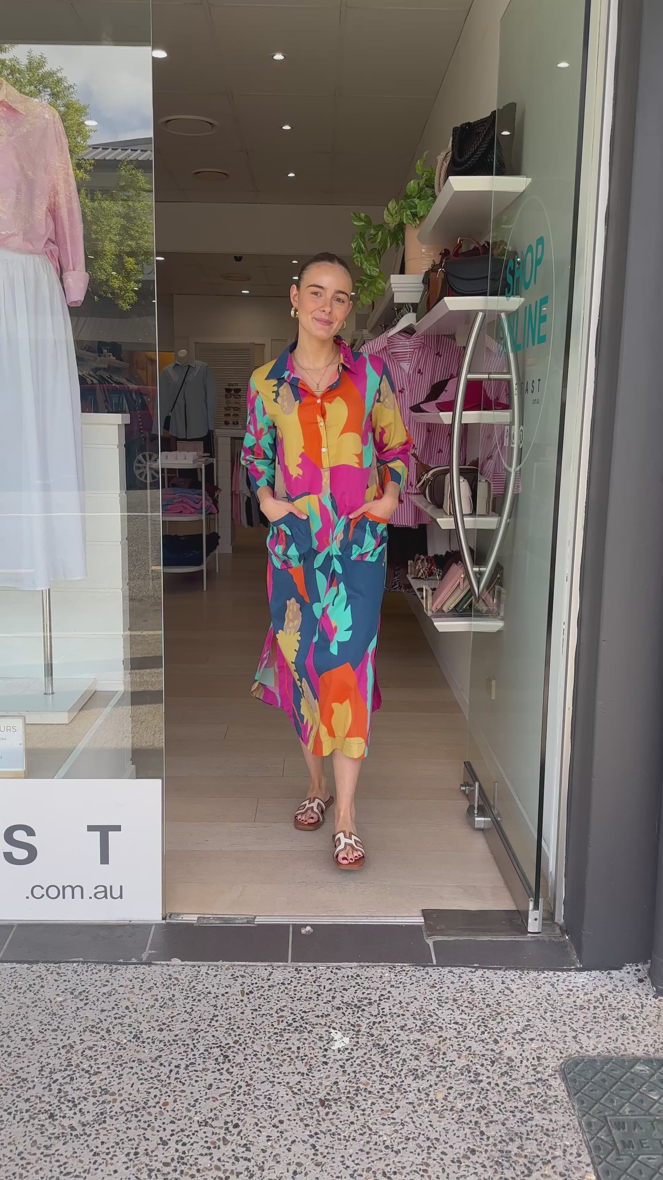 RUBYYAYA LOTUS BLOOM MIDI DRESS - MULTICOLOUR