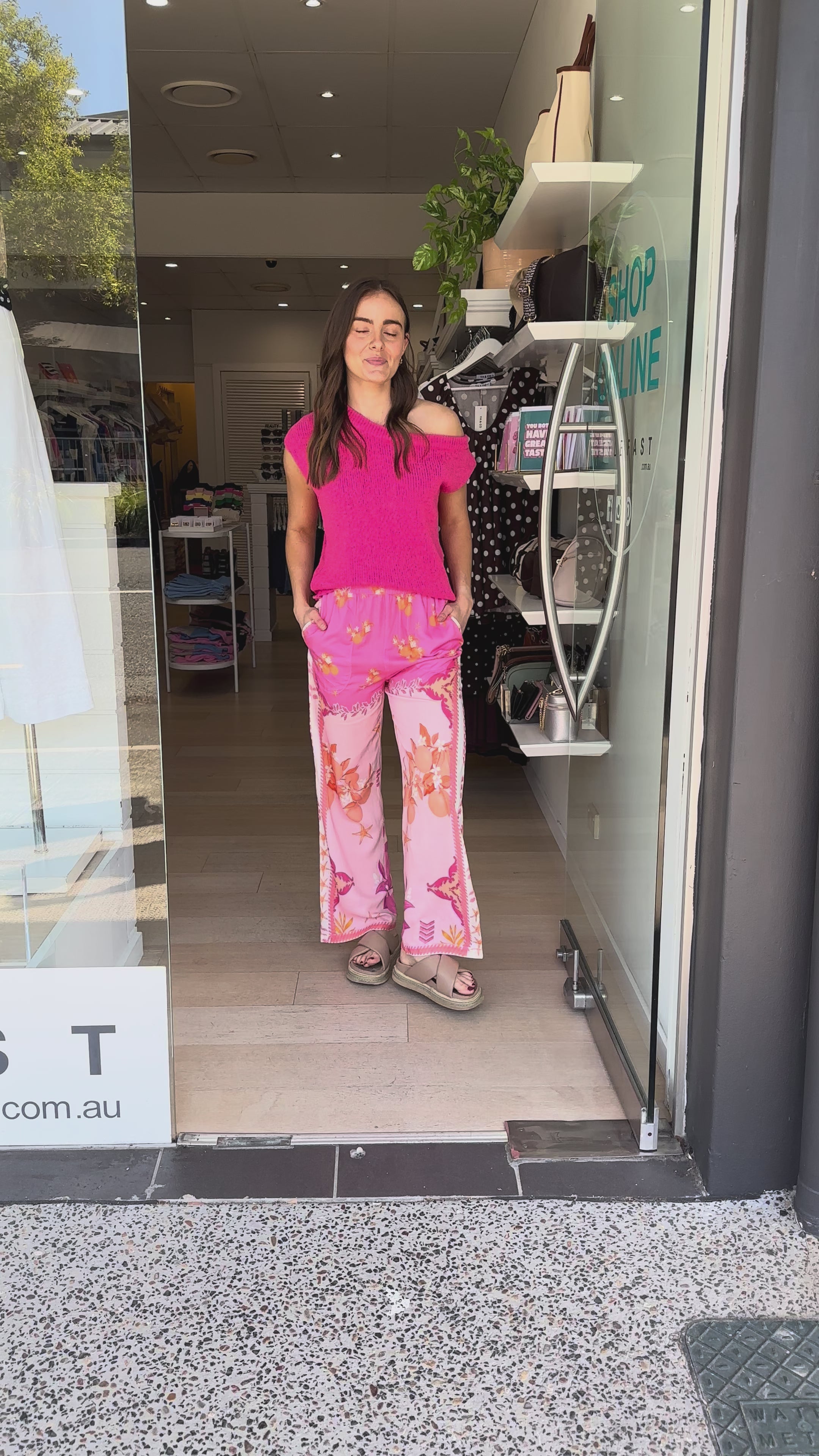LULASOUL ESPACIO PANT - CANDY PRINT