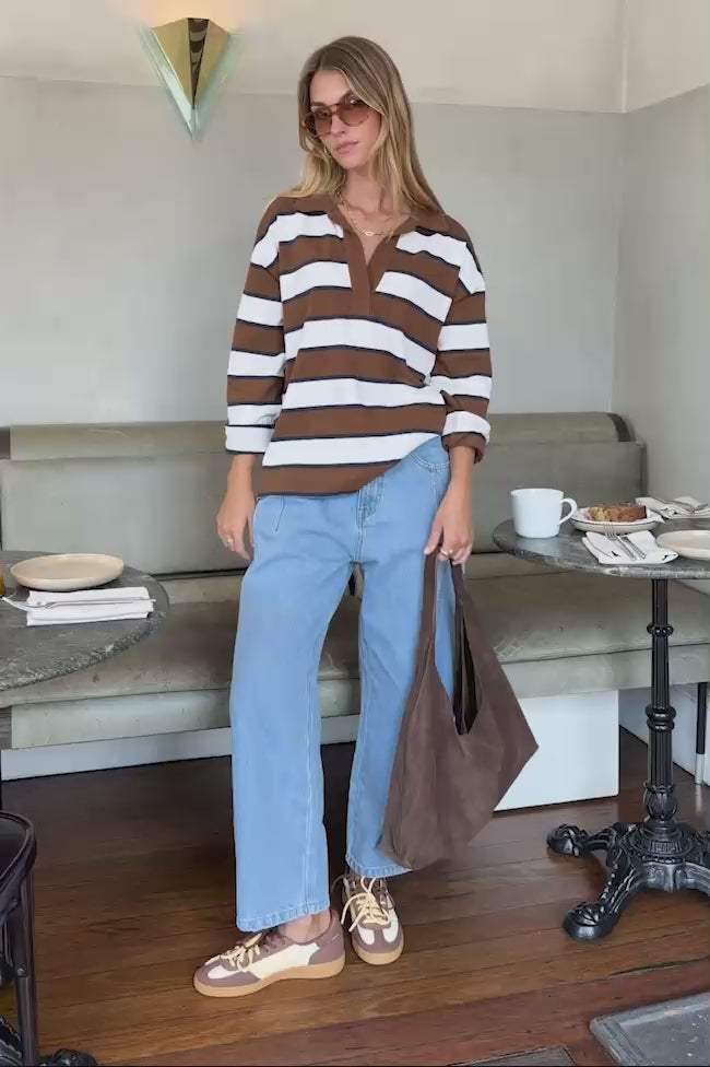 CERES LIFE DEMI BARREL JEAN - VINTAGE BLUE