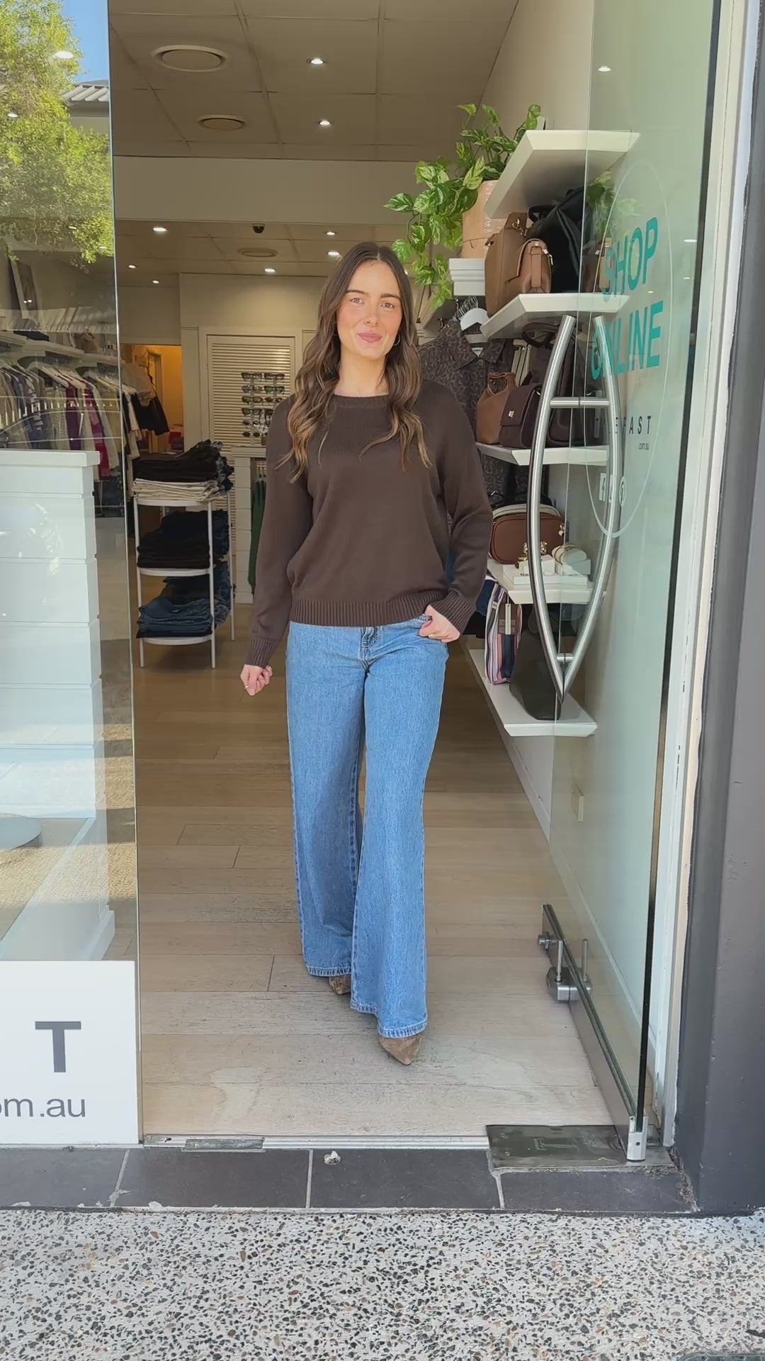 VICTORIA JUMPER - CHOCOLATE