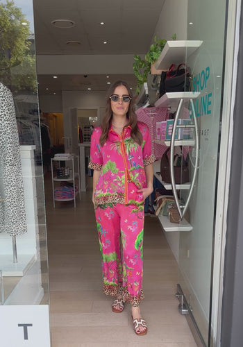 RUBYYAYA MATARAM PANT - CORAL