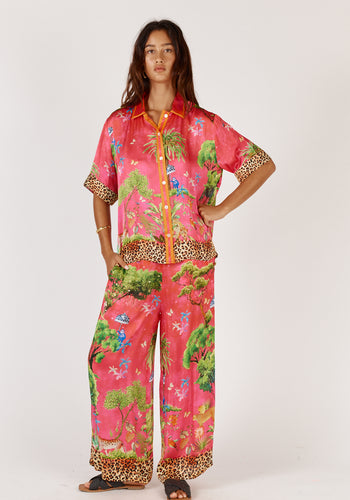 RUBYYAYA MATARAM PANT - CORAL