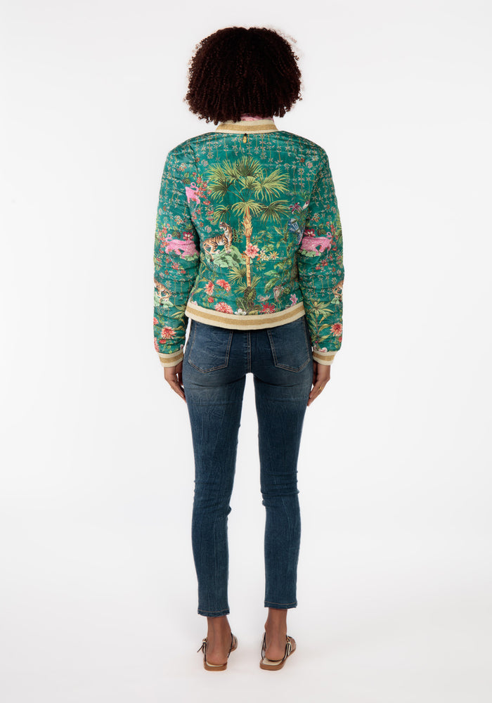 RUBYYAYA NOUVEAU JACKET - GREEN