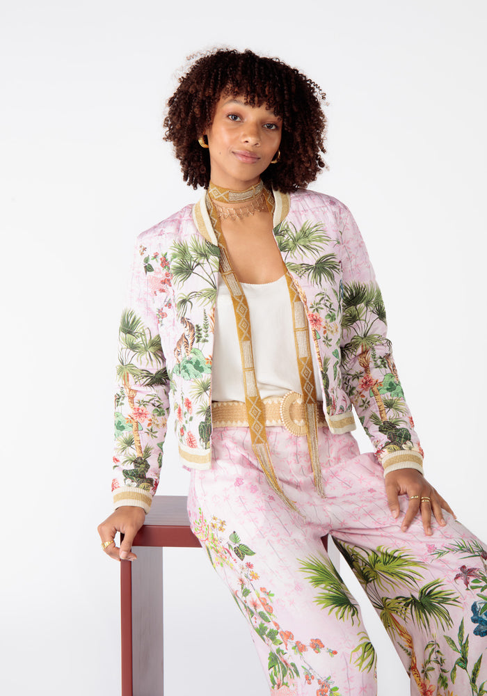 RUBYYAYA NOUVEAU JACKET - PINK