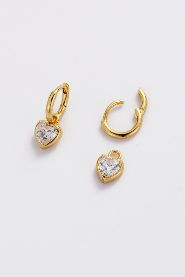 ZAFINO AMORE EARRING - GOLD