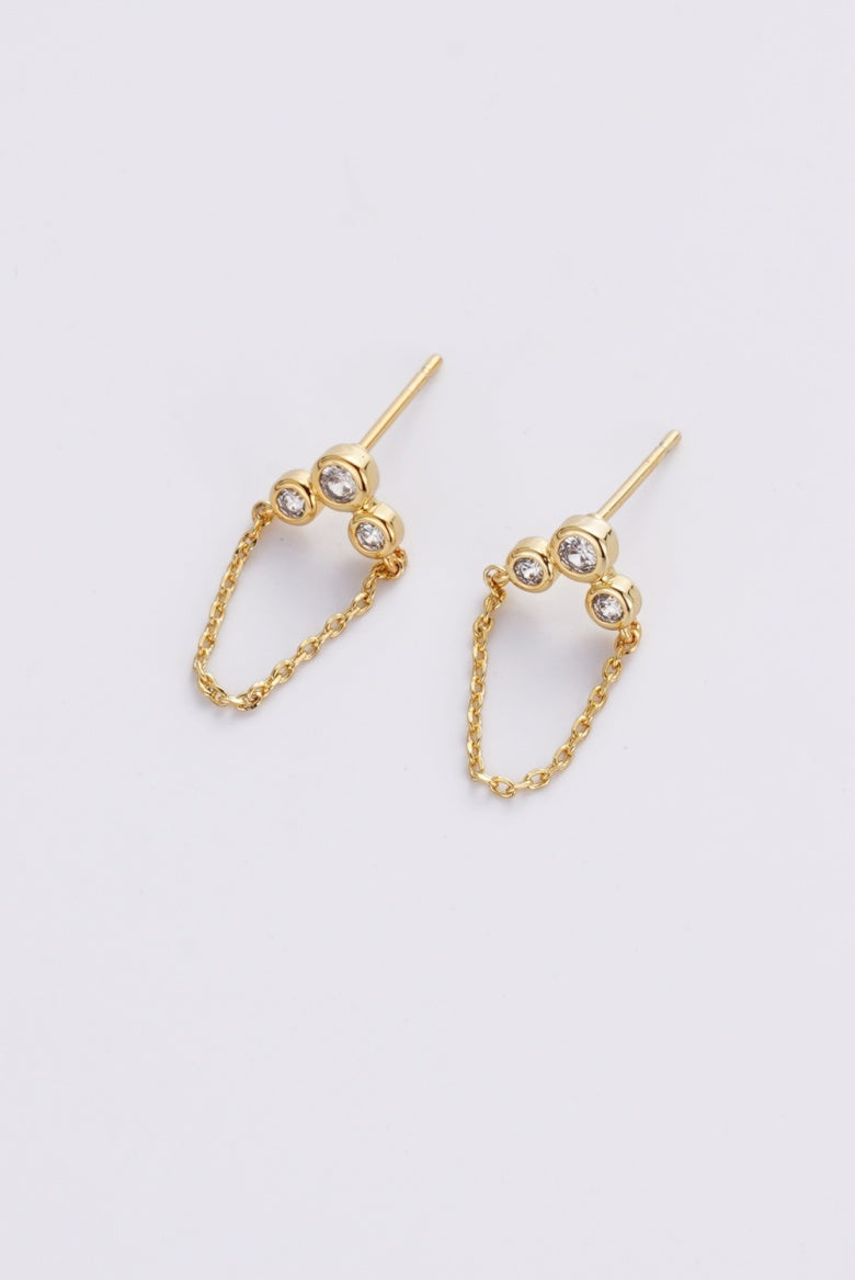 ZAFINO TIA STUD - GOLD