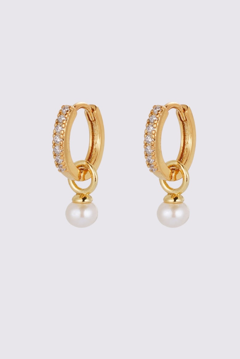 ZAFINO SCARLETTE HOOP - GOLD