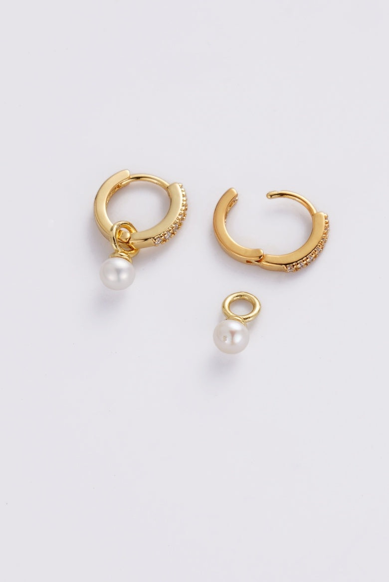 ZAFINO SCARLETTE HOOP - GOLD
