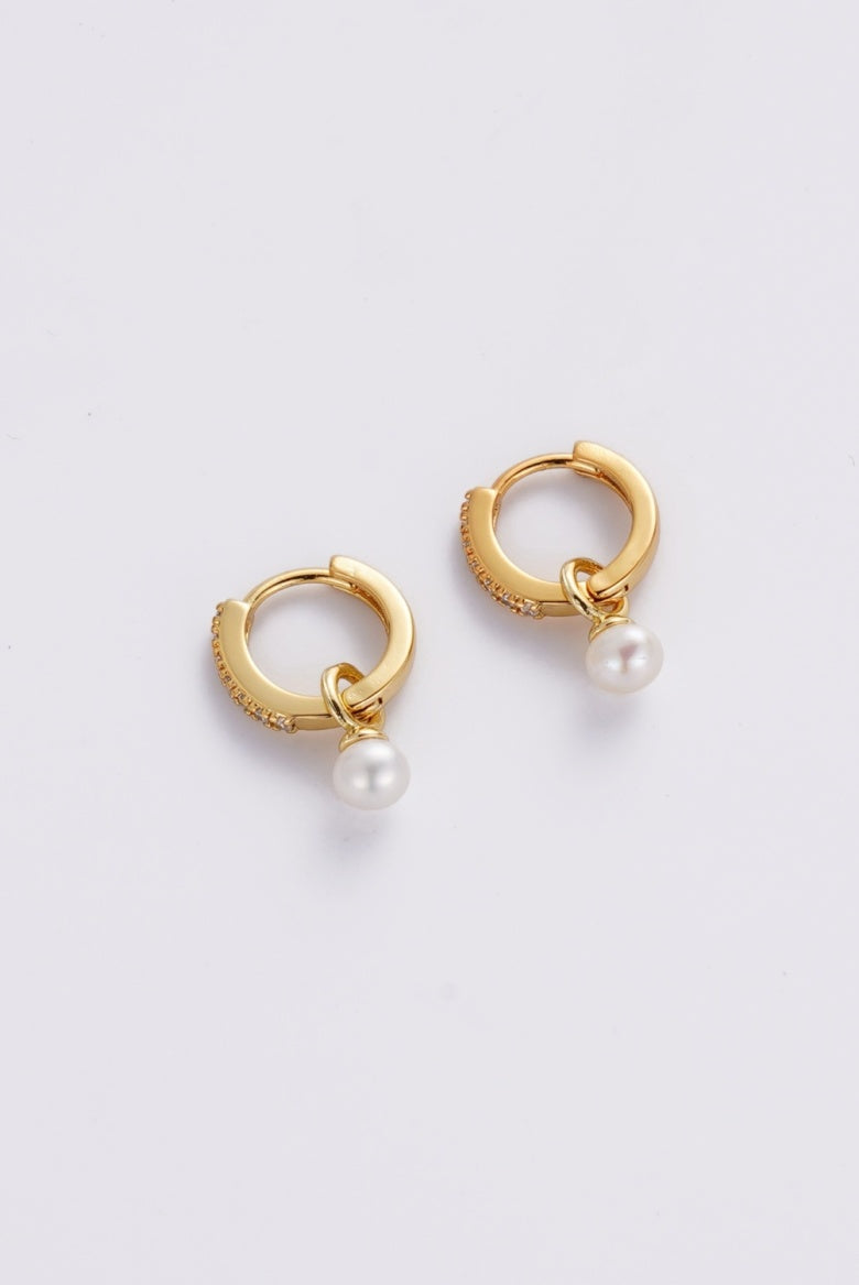 ZAFINO SCARLETTE HOOP - GOLD