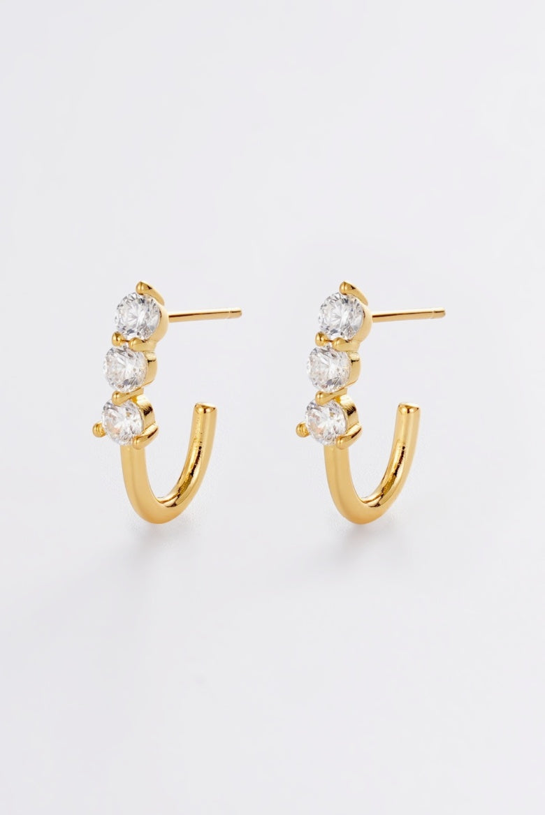 ZAFINO MARA HOOP - GOLD