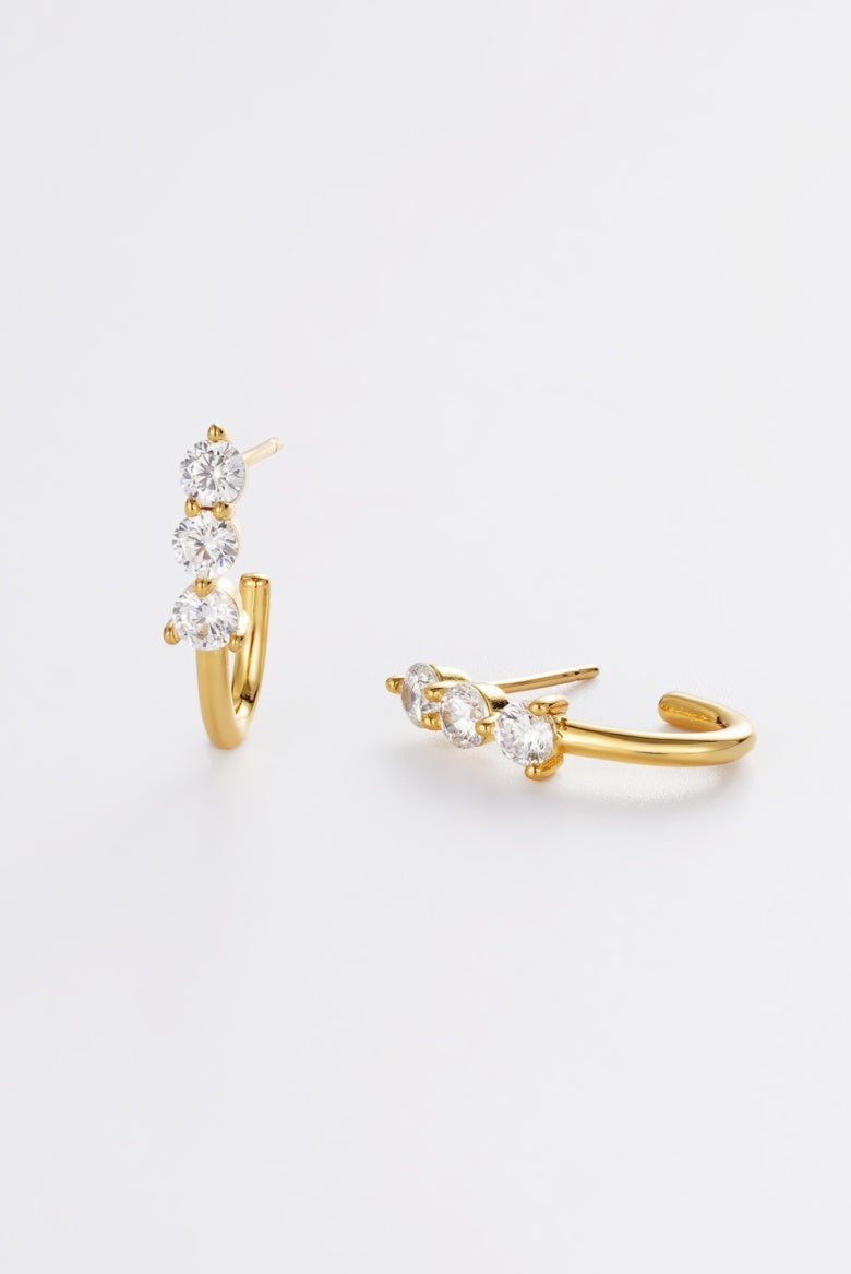 ZAFINO MARA HOOP - GOLD