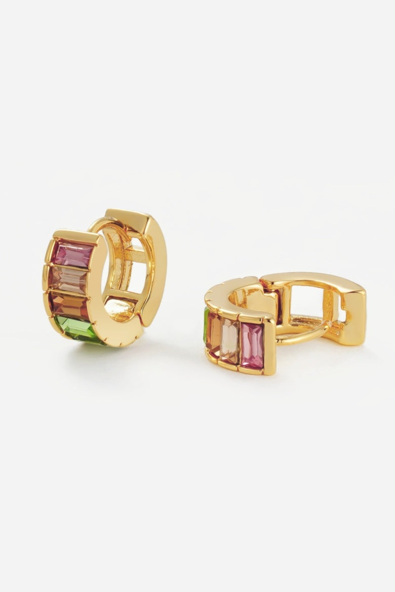 ZAFINO KIRA HUGGIE - GOLD/MULTI
