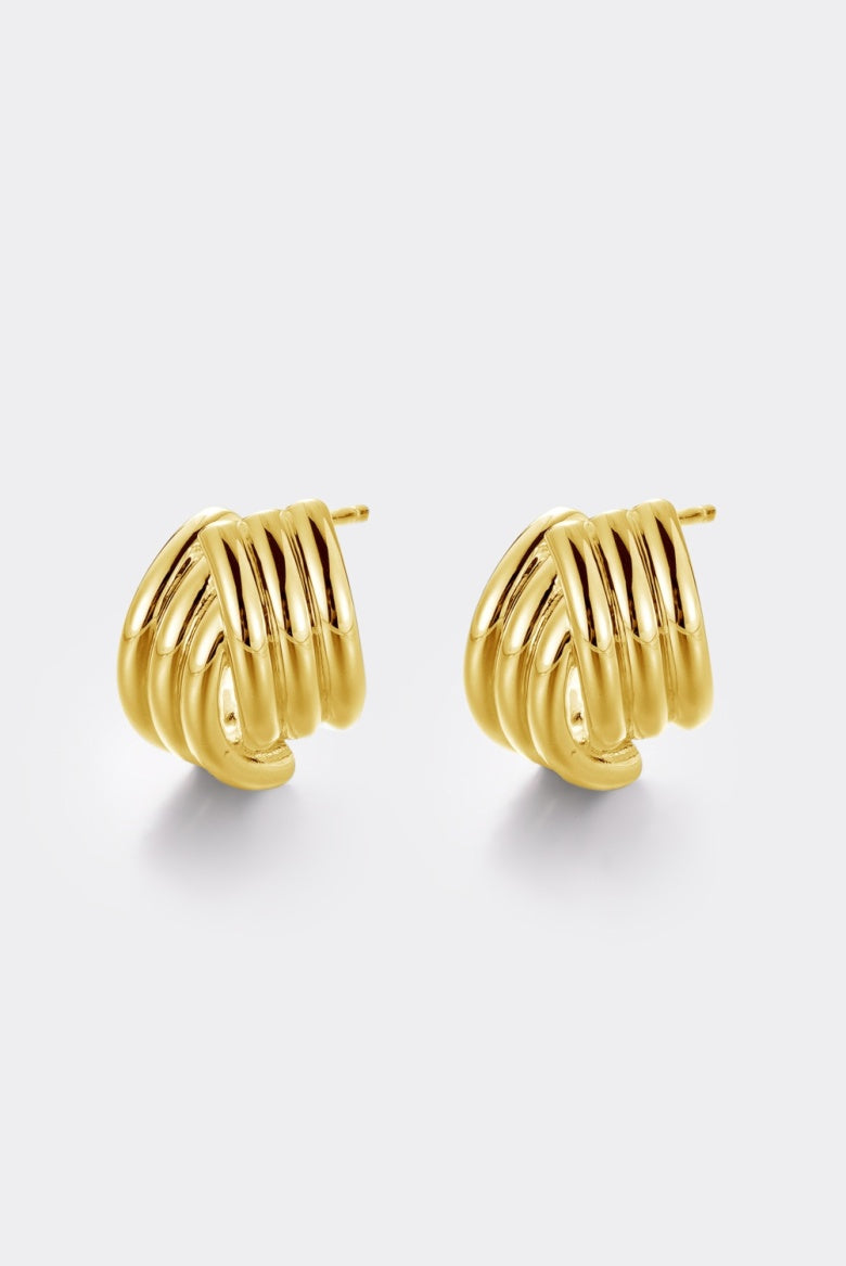 ZAFINO NOAH EARRING - GOLD